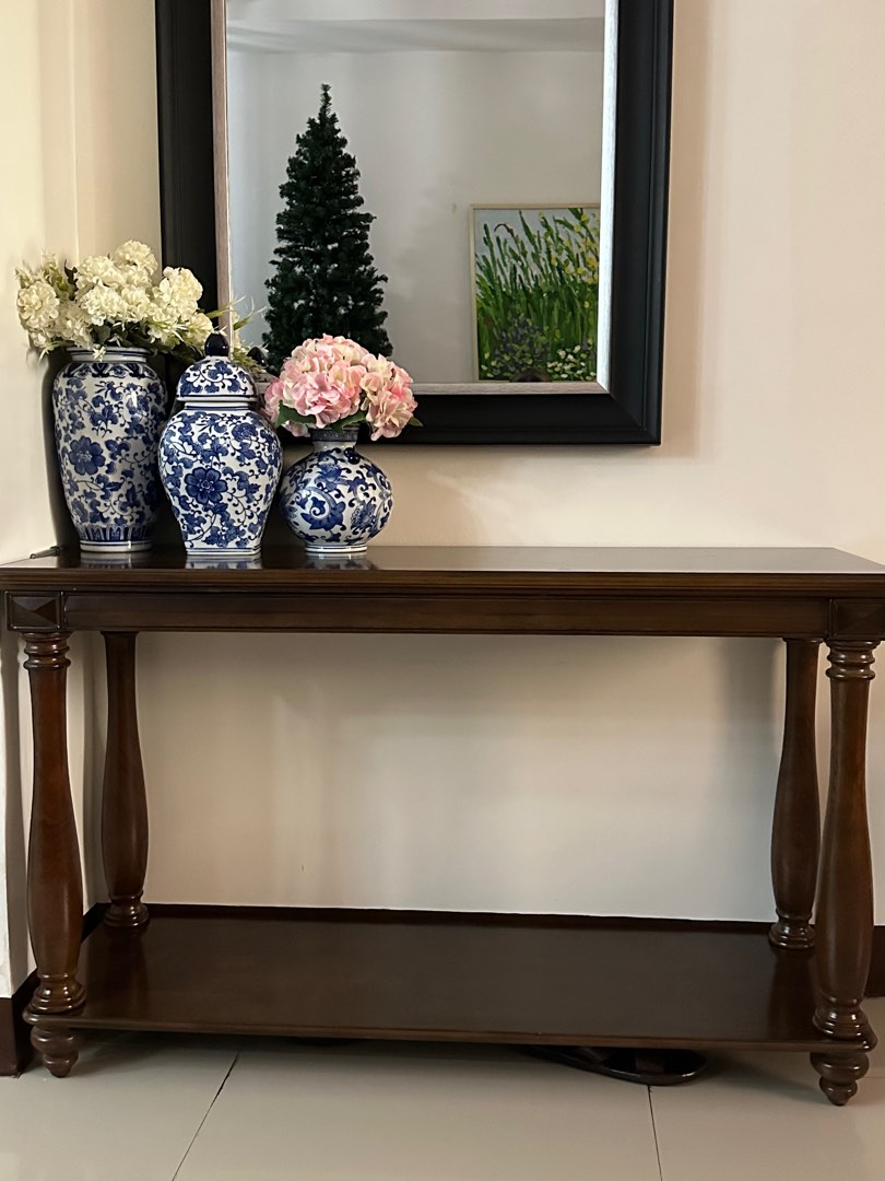Console Table +Coffee table bundle (Repriced), Furniture & Home Living