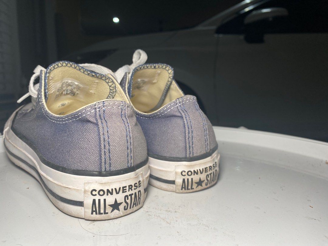 Converse on sale faded blue