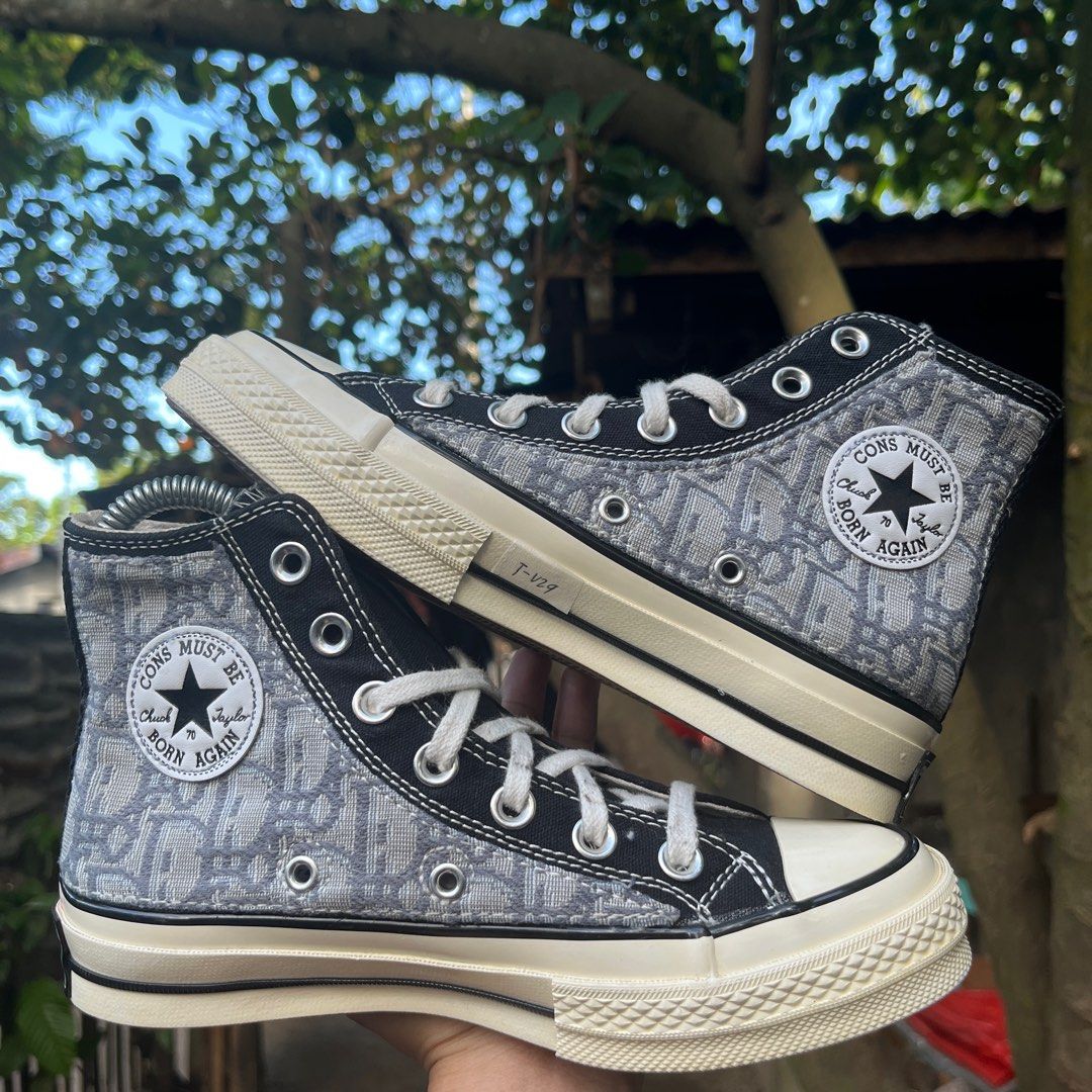 CONVERSE: CHUCK TAYLOR x DIOR, Men's Fashion, Footwear, Sneakers on  Carousell