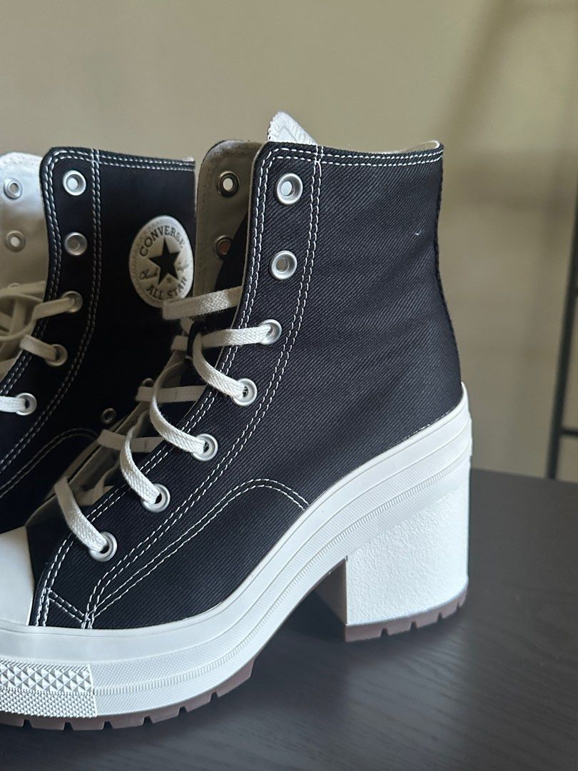 Chuck taylor heels outlet