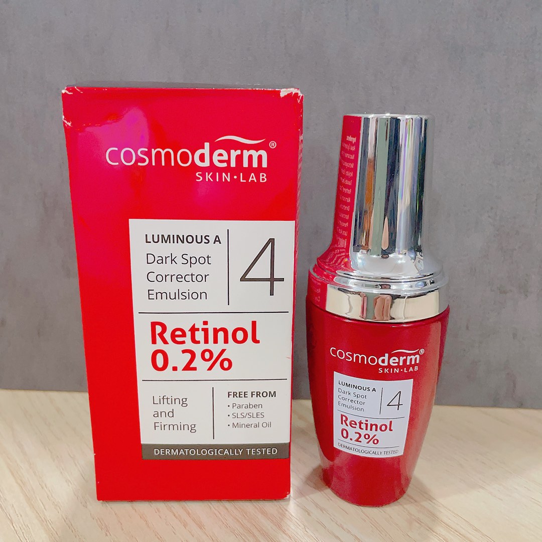 Cosmoderm Luminous A Dark Spot Corrector Emulsion Retinol 0.2, Beauty