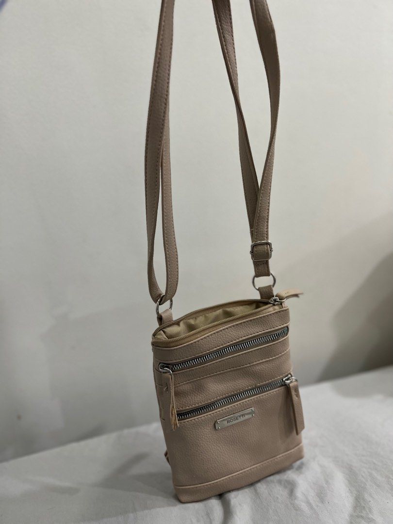 Cream colored online crossbody bag