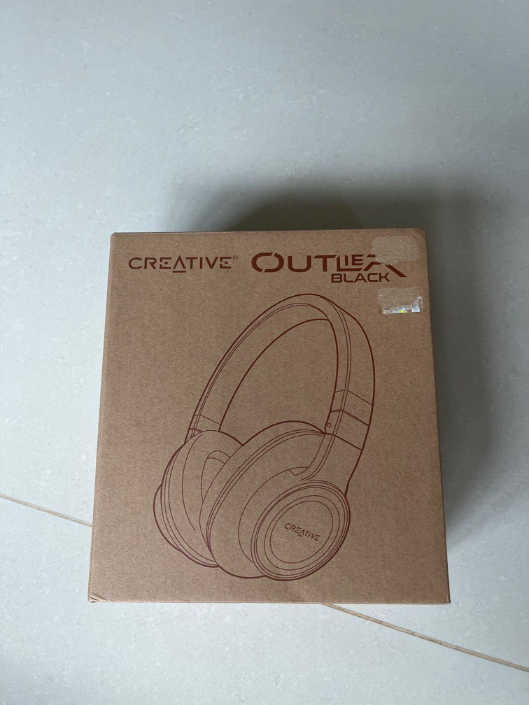 Creative Outlier Black Headphones Audio Headphones Headsets on