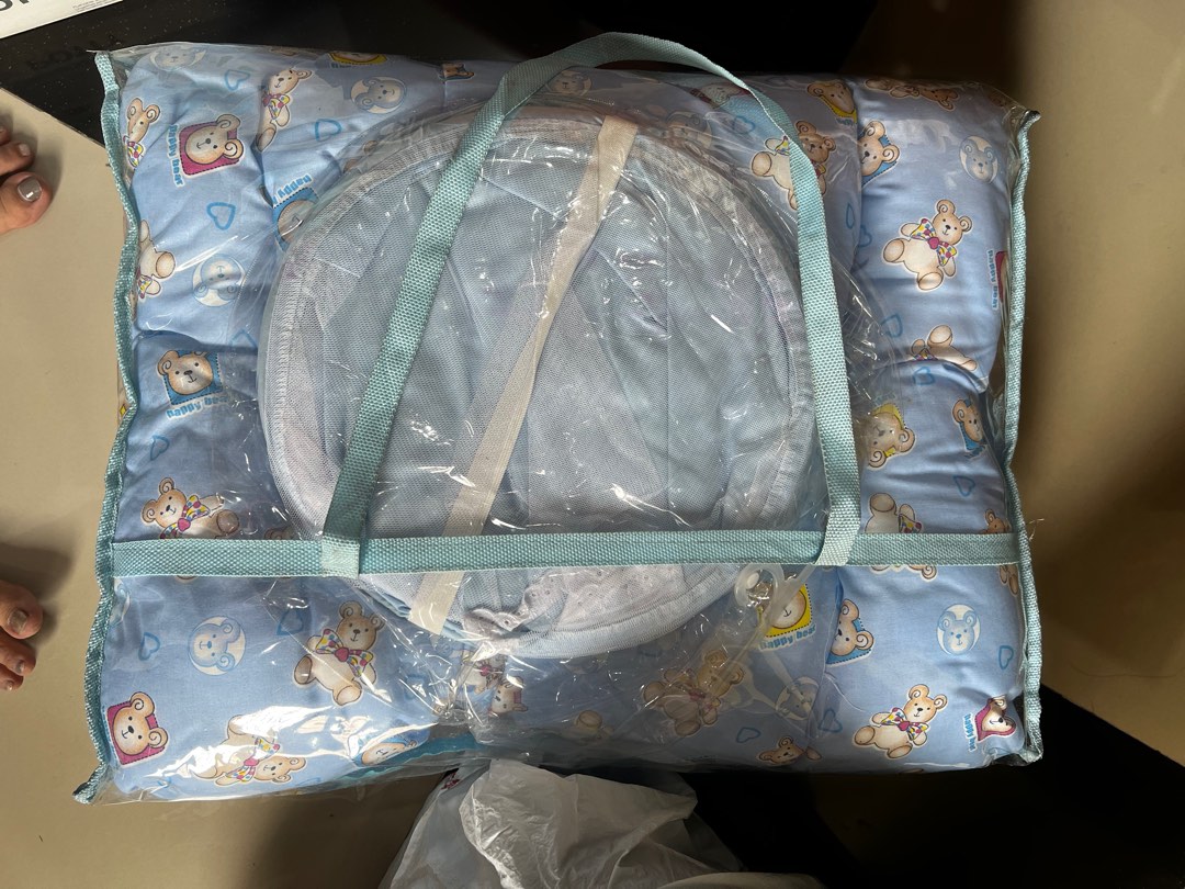 Crib mattress topper and mosquito Net, Babies & Kids, Maternity Care on