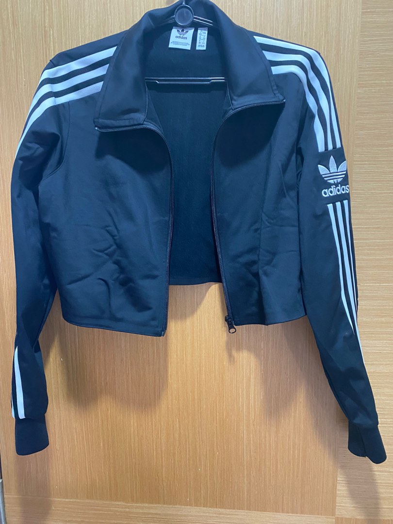 Cropped Adidas Jacket Women s Fashion Coats Jackets and
