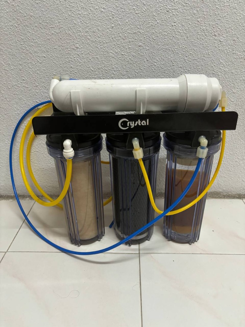 Crystal brand 4 stage RODI Water Filter Unit for Aquarium, Pet Supplies