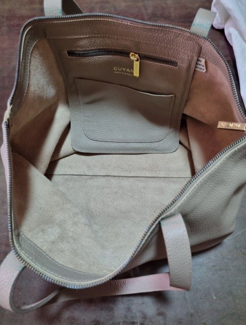 Cuyana classic leather zipper tote online