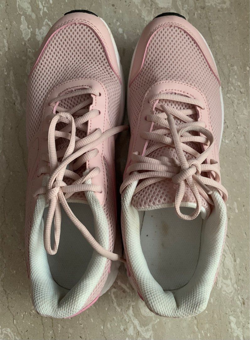 Pink vans running shoes store