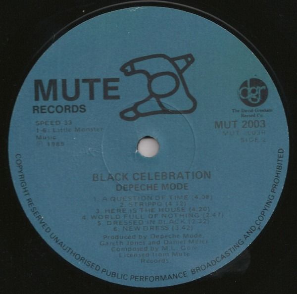 Depeche Mode - Black Celebration: Collector's Edition -  Music