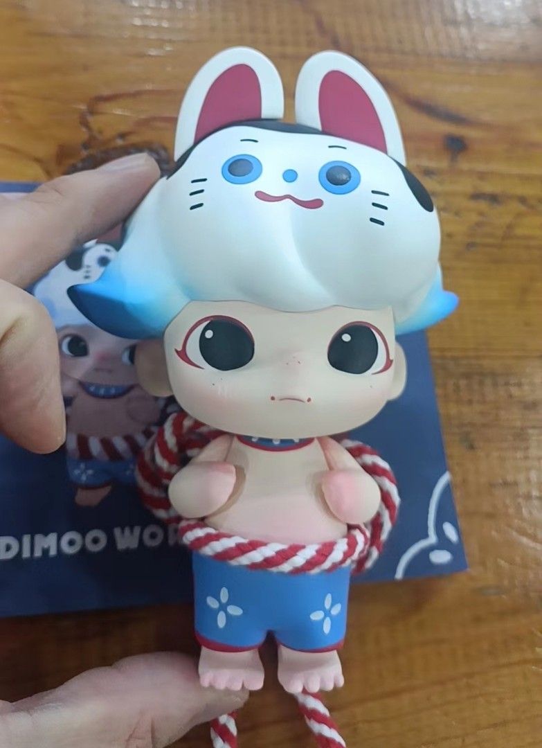 DIMOO犬張子サンタ　日本限定フィギュア Amazon.co.jp: 鬼神童子zenki 海外限定 役小明 可動 フィギュア