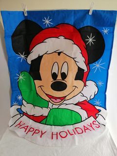 (雙面) Disney Mickey Mouse Holiday Banner / 迪士尼米奇老鼠掛飾/掛布