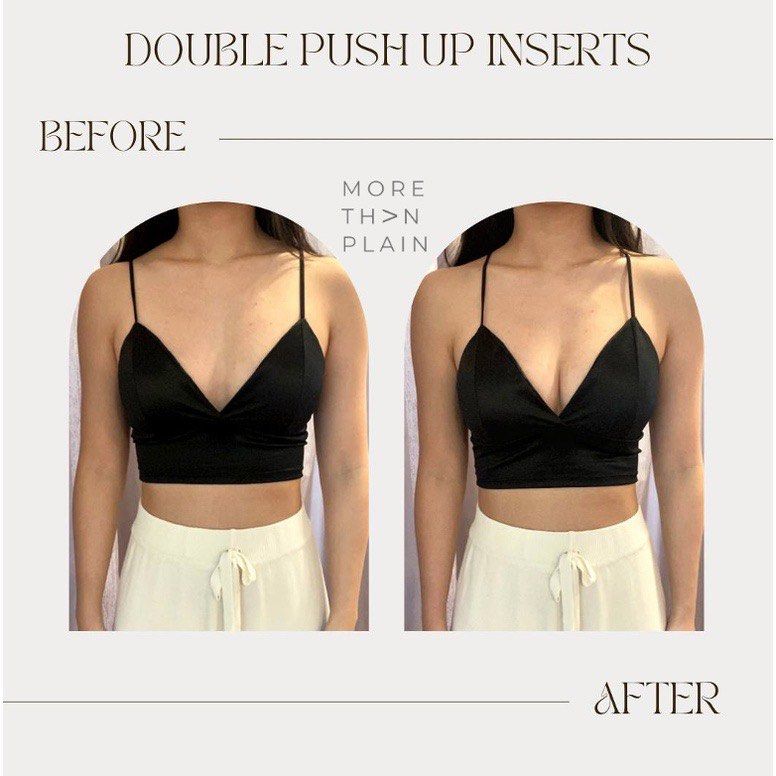 Double Sided Sticky Push Up Inserts (like boomba), Women's Fashion, New  Undergarments & Loungewear on Carousell