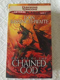 Dungeons and Dragons / The Abyssal Plague Book 3 /  The Eye of the Chained God /  Don Bassingwaite