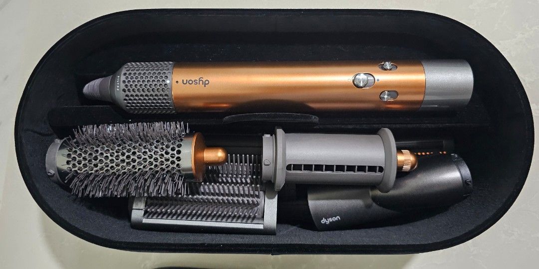 Dyson Airwrap MultiStyler Complete Long (Bright Nickel and Rich Copper