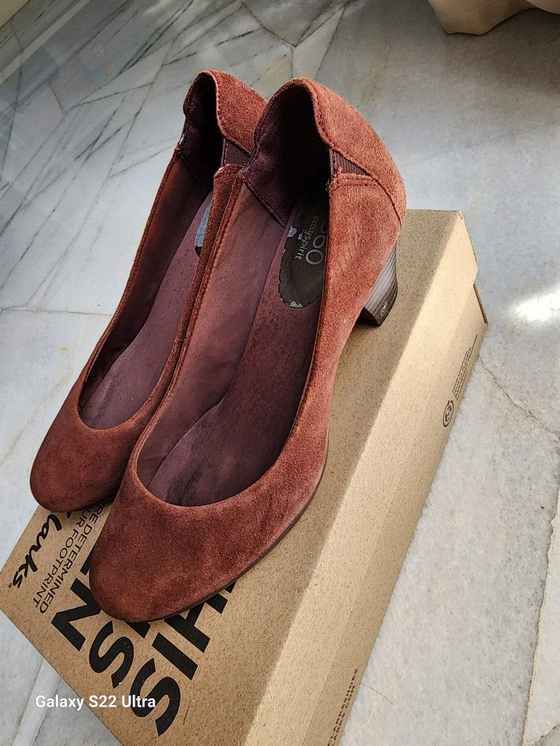 Easyfit Brown Suede Heels Women s Fashion Footwear Heels on