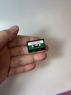 Enamel Pin brooches - Good Vibes Cassette