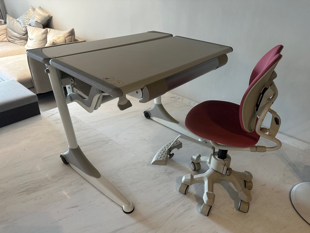 Ergonomic desk and chair set, Babies & Kids, Baby Nursery & Kids