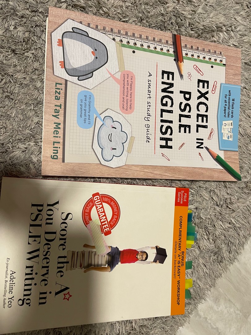 Excel PSLE in English - Study guide and PSLE writing, Hobbies & Toys ...