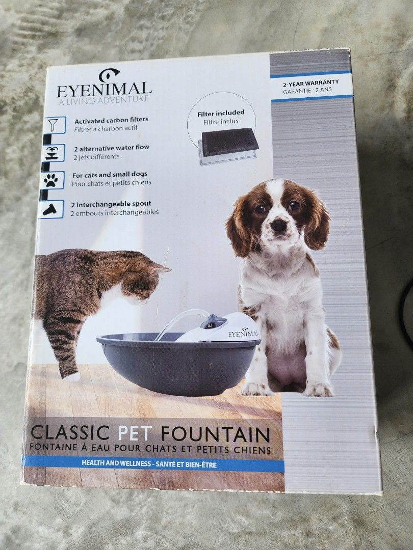 Eyenimal classic pet fountain online
