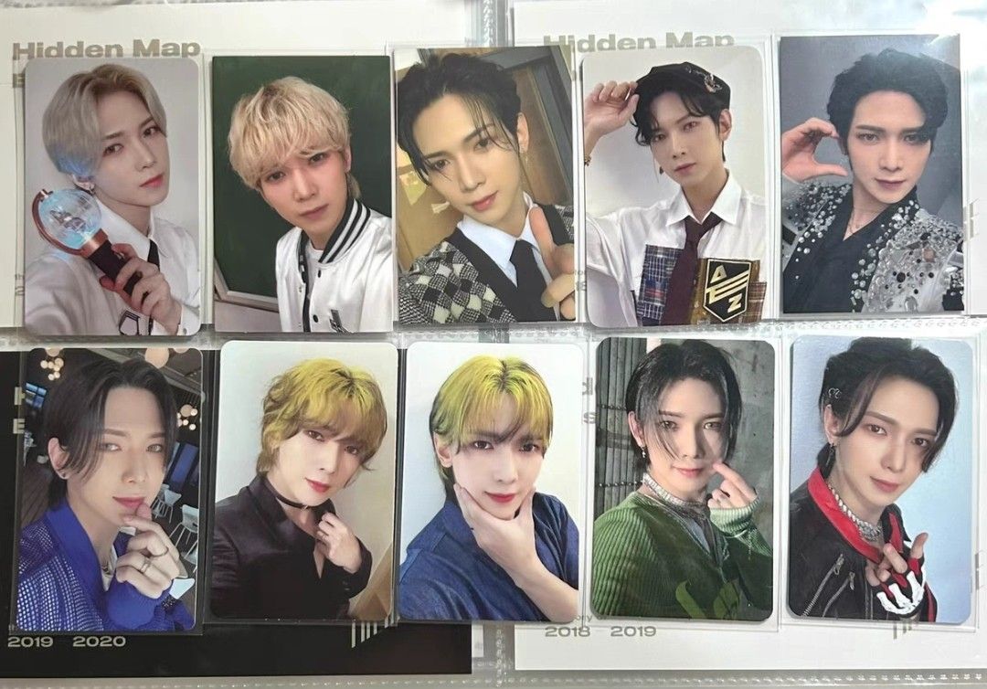 [FAST PO, READ DESCRIPTION ] ATEEZ YEOSANG MIX PHOTOCARD SET 10 PCS ( 8POB  2ALBUM PC )