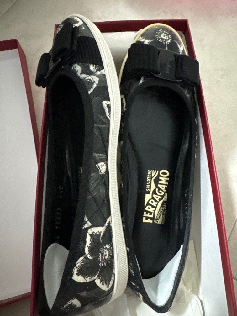 Ferragamo rufina flats Luxury Sneakers Footwear on Carousell