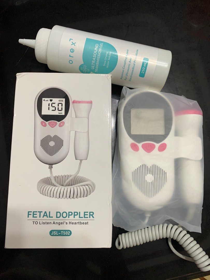 Fetal Doppler with gel, Babies & Kids, Maternity Care on Carousell