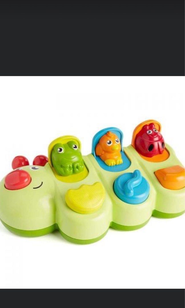 Fisher price caterpillar pop up toy, Babies & Kids, Infant Playtime on