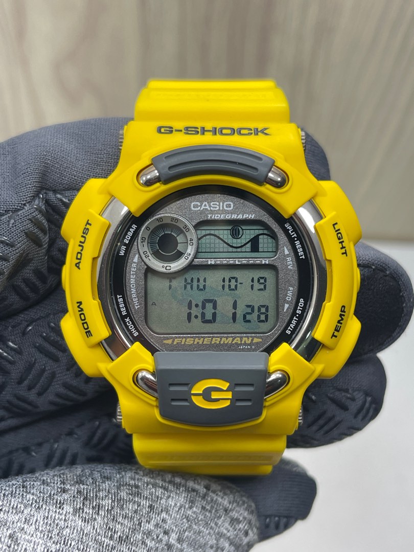CASIOG-SHOCK CASIO 腕時計 DW-8600 イエローシリーズ