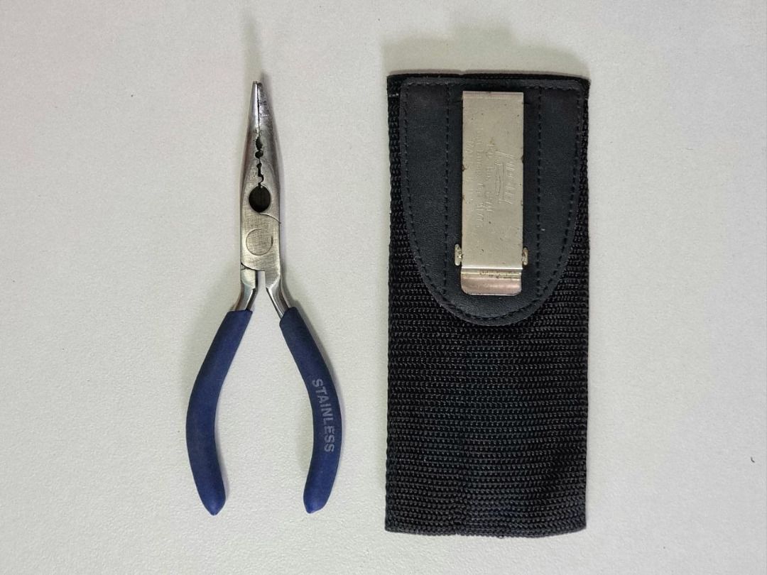 Fishing Pliers & Scissors with pouch holder, Sports Equipment