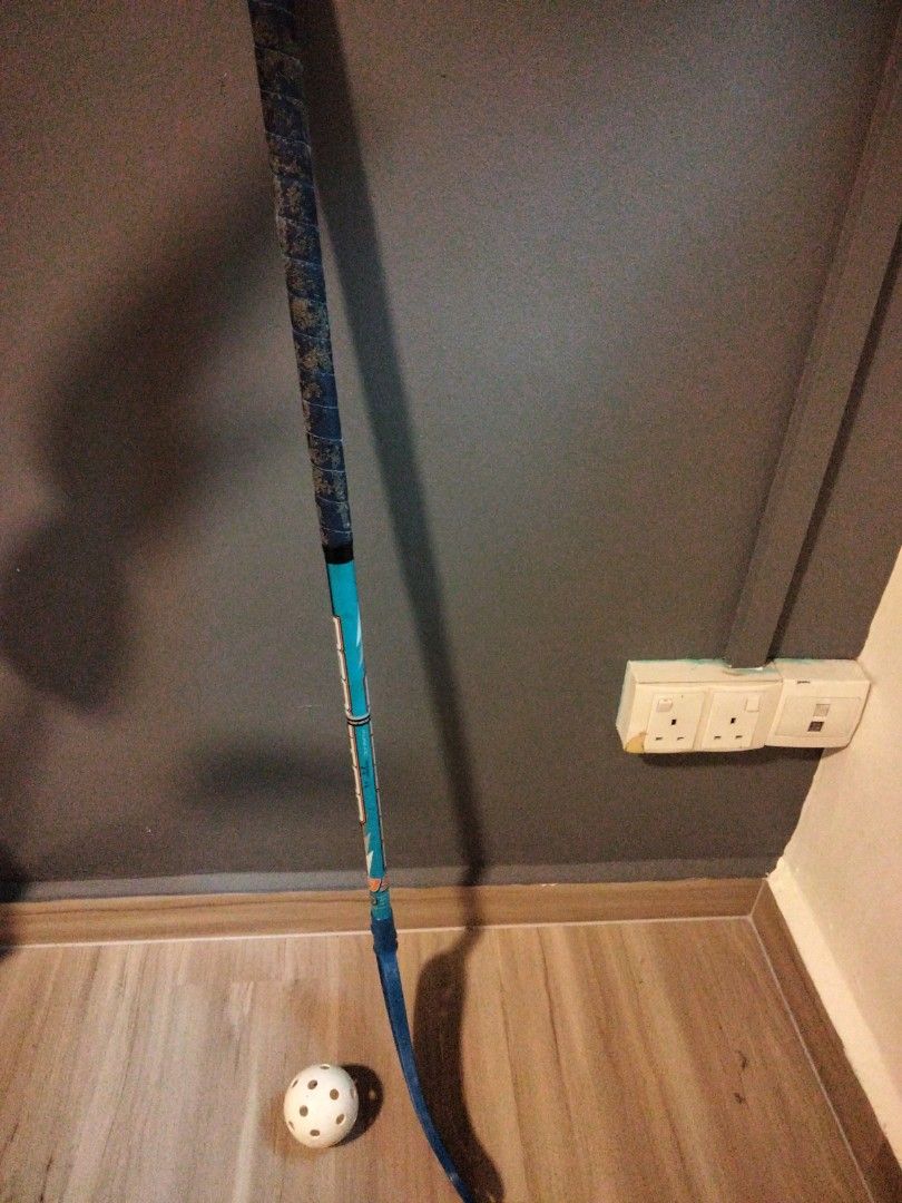 Floorball stick and ball, Sports Equipment, Other Sports Equipment and