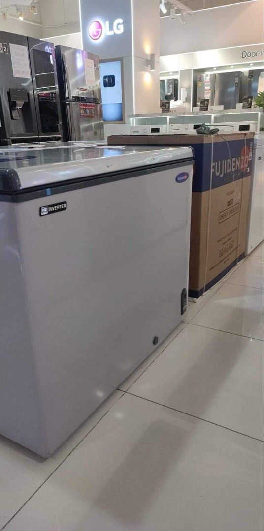 FUJIDENZO NON INVERTER AND INVERTER CHEST FREEZER, TV & Home Appliances