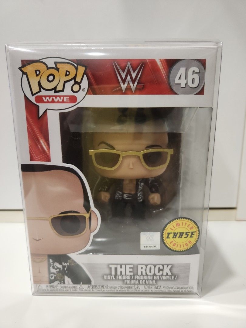 The rock store funko pop chase