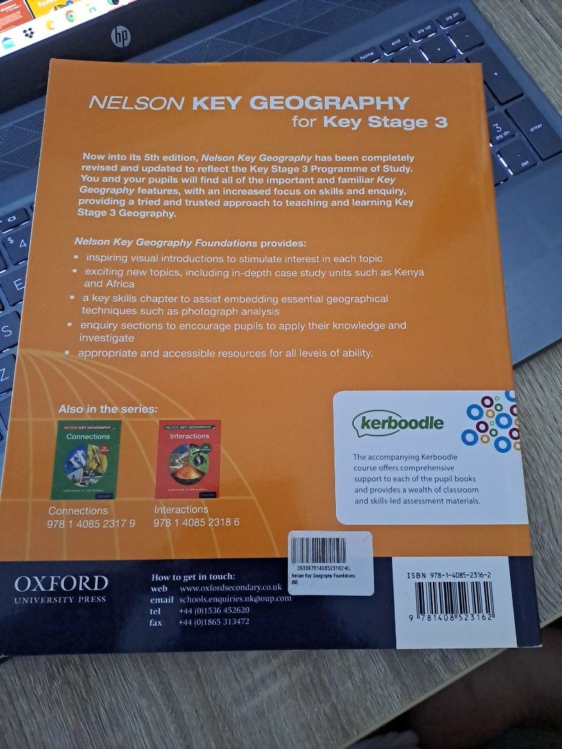 Nelson Key Geography Foundations 5th Edition (Oxford), Hobbies & Toys