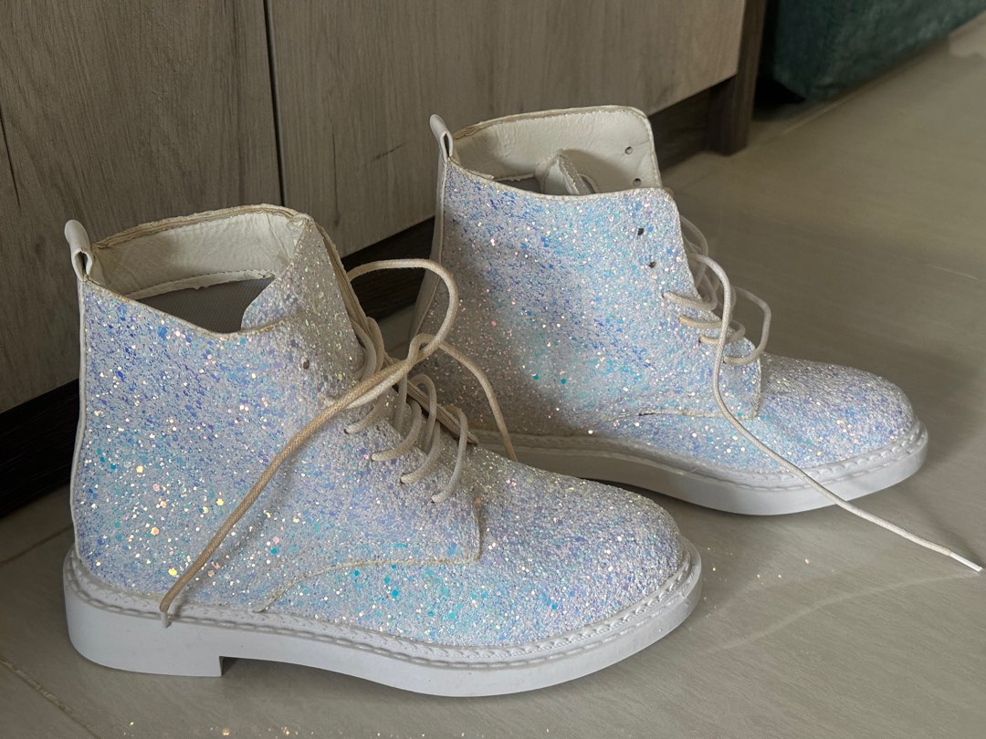 Glitter sale womens boots