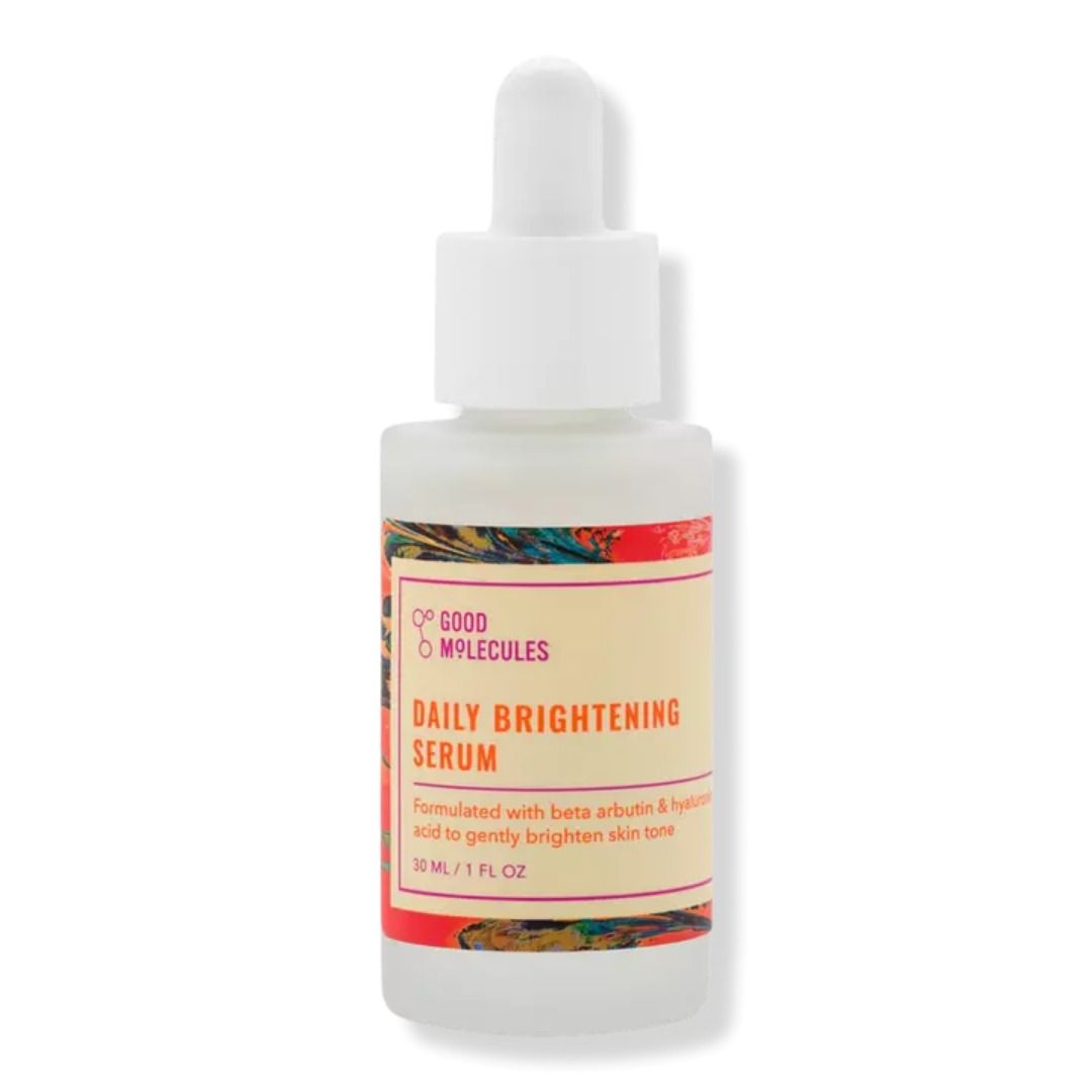 GOOD MOLECULES (Category: Face Care) located in Quezon City. Submitted by happyfactoryph (Listing ID 1111023014, Image 3). Description: GOOD MOLECULES Daily Brightening Serum – P649 (from P850) ⁣ Product Details: Maintain a bright, even-toned complexion with this Daily Brightening Serum from Good Molecules. Beta arbutin and hyaluronic acid go to work to gently brighten and promote a healthy, youthful complexion without irritation. ⁣ Shop Details: