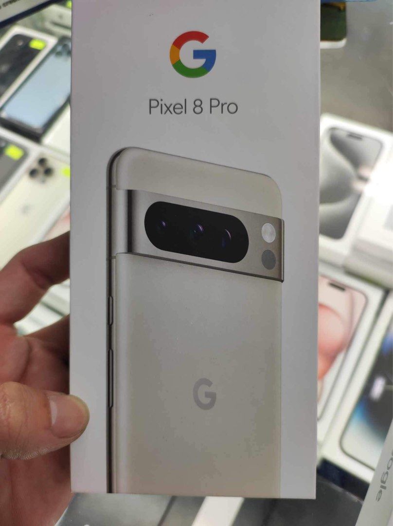 Google Pixel 8 and Pixel 8 Pro (Category: Google Pixel) located in Quezon City. Submitted by theyellowshop (Listing ID 1261473993, Image 3). Description: Google Pixel 8 ( US) 128gb 38,000 256gb 43,000 Pixel 8 Pro 128gb 51,000 256gb 54,000 NOTE: All units are:👈👈 - ✅100% original authentic (legit) - ✅standard factory package - (7 days replacement 3 months service warranty ) Mode of payment: - Cash -Online / bank transfer (BPI) -Gcash We offer sam