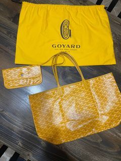 Used Goyard Saint Louis PM Tote Bag Isetan Only Size H30cm W40cm D17cm