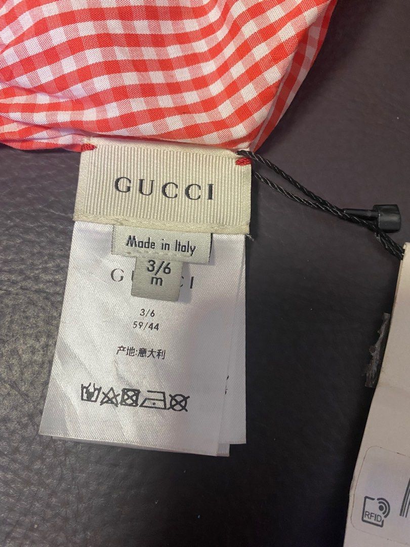 Gucci （0-3個月女仔連身衫）, 兒童＆孕婦用品, 嬰兒及小童流行時尚