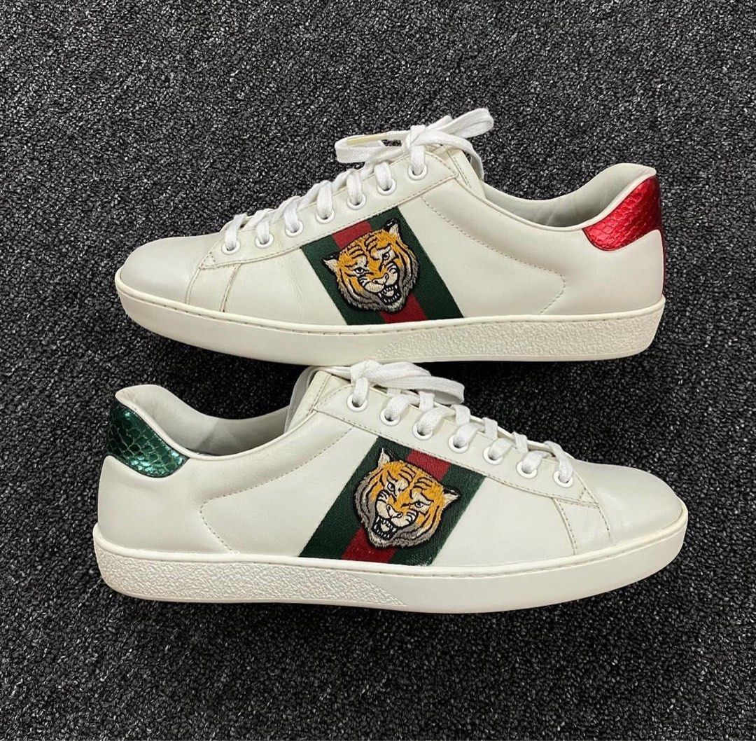 Mens gucci cheap ace shoes