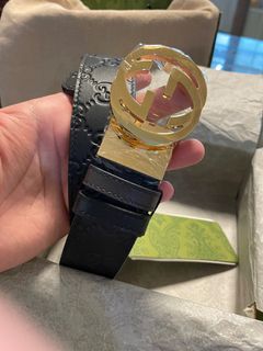 Gucci Men's Reversible GG Supreme Belt