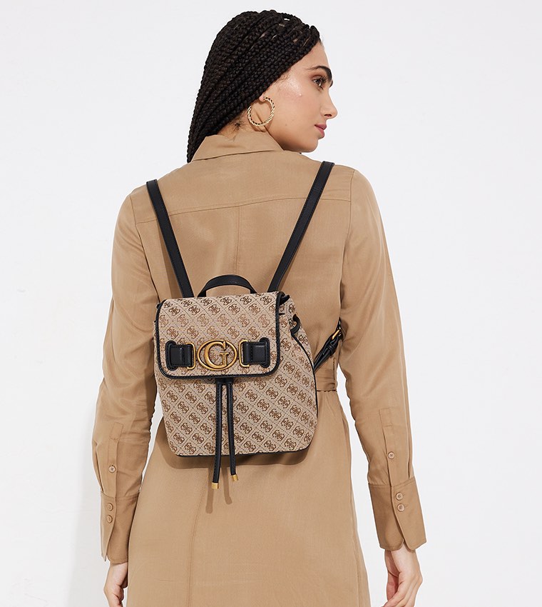 Guess Aviana Backpack, Luxury, Bags & Wallets on Carousell