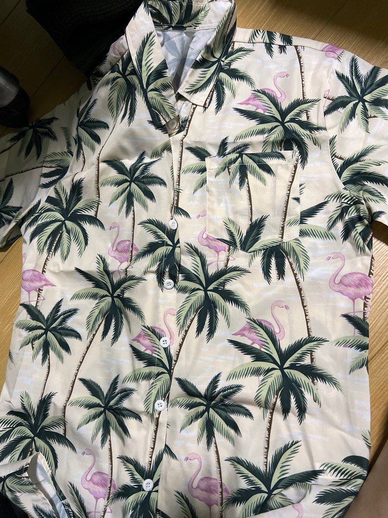 BNIB LV Tapestry Hawaiian Shirt, Men's Fashion, Tops & Sets, Formal Shirts  on Carousell