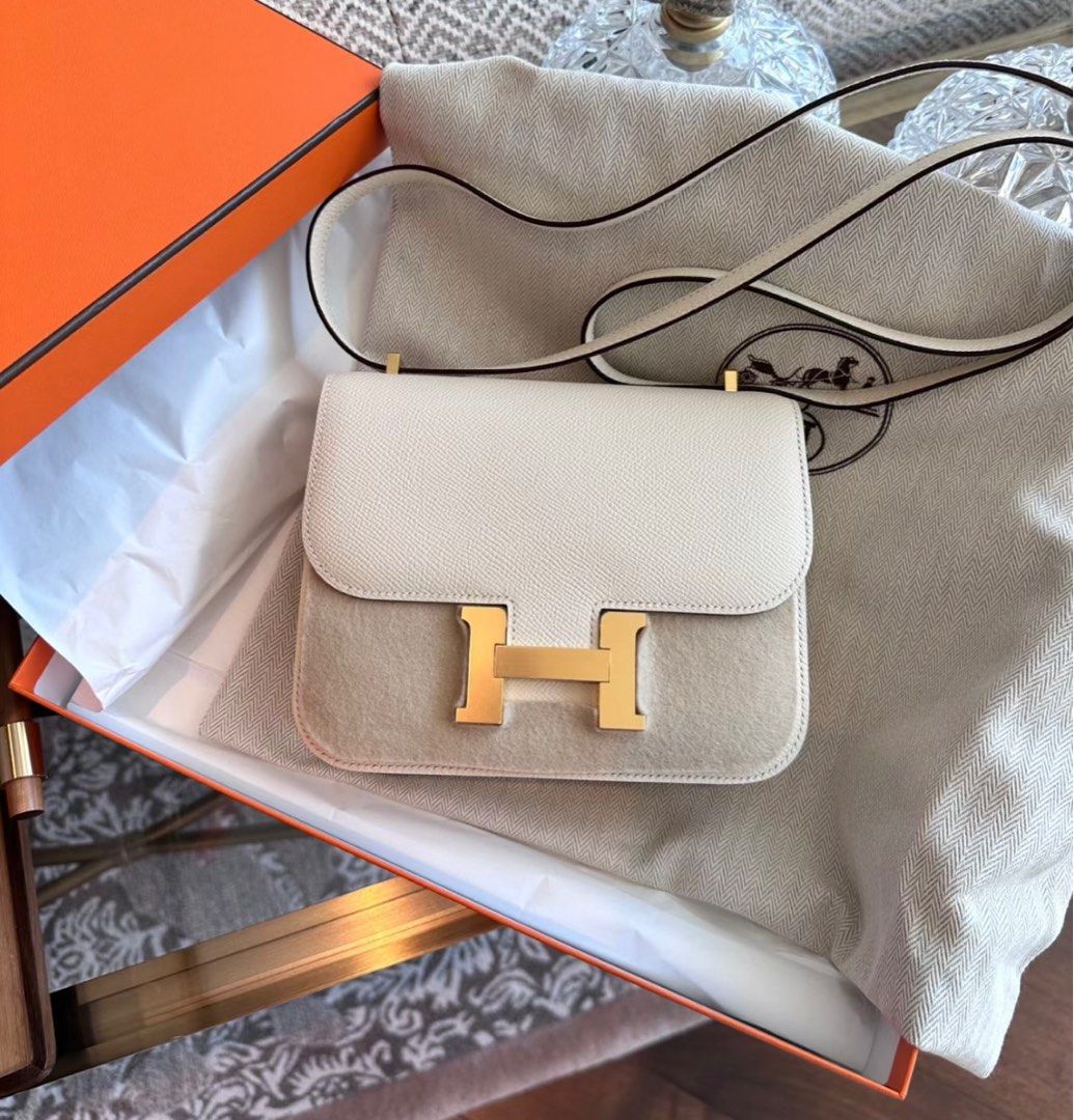 Hermes Constance Mini/18 Nata GHW