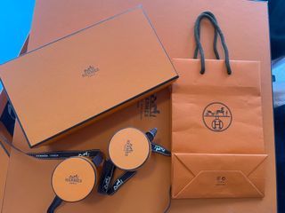 Hermes twilly scarf boxes and paper bag set
