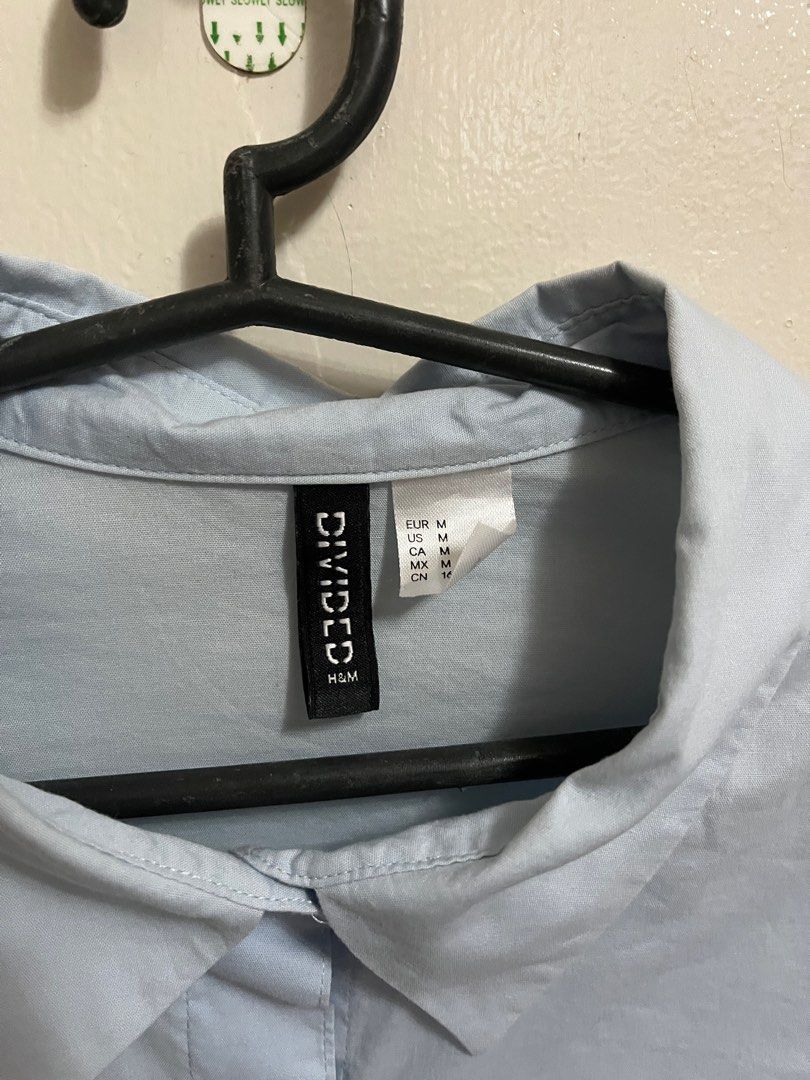 H&M Crop Button Up Longsleeve Top (Category: Longsleeves) located in Valenzuela. Submitted by cheerios09 (Listing ID 1261354263, Image 3). Description: Size medium Used a couple of times only Bdo/gcash Shipping via ggx starts at 80 metro manila.