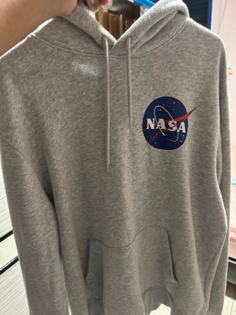 H m nasa hoodie Women s Fashion Coats Jackets and Outerwear on Carousell