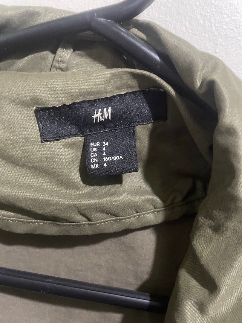 H&M Parka, Women's Fashion, Coats, Jackets and Outerwear on Carousell