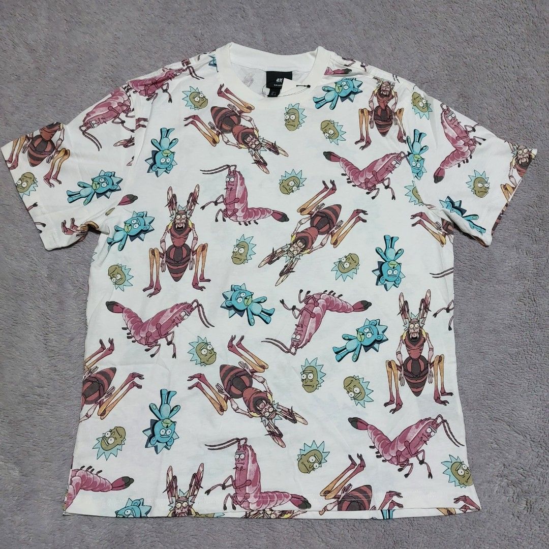 H&M Rick and Morty Shirt (Category: Tshirts & Polo Shirts ) located in Antipolo. Submitted by jenscornerph (Listing ID 1261455440, Image 1). Description: size: large light weight fabric.
