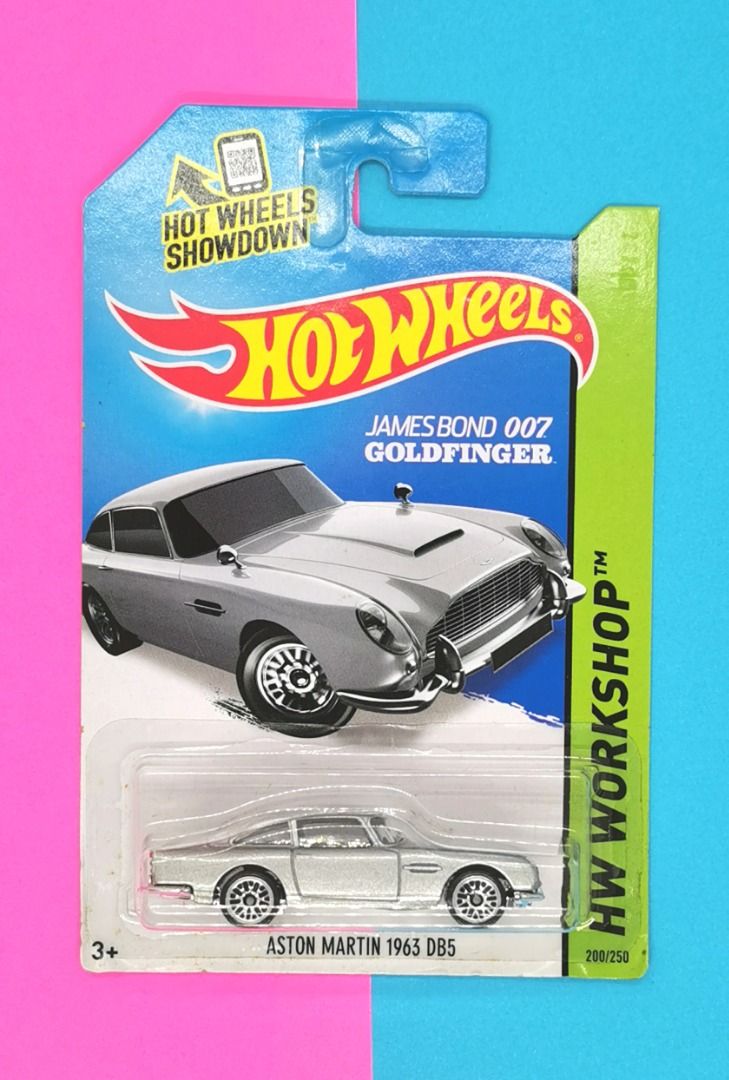 Hotwheels Aston Martin 1963 DB5 James Bond 007 Goldfinger Hobbies