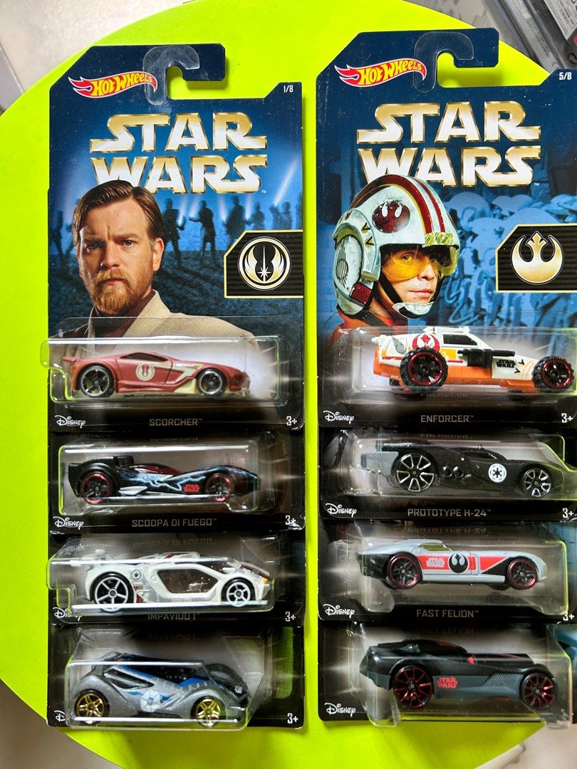 Star wars hot wheels set of 8 2025